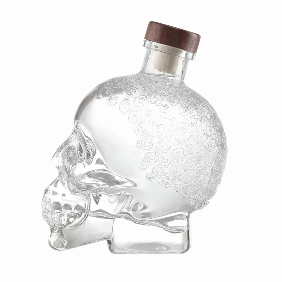 Skull Wine Bottle